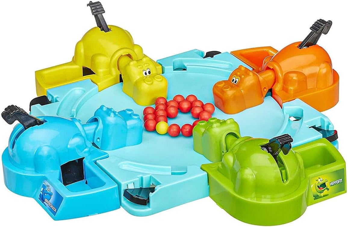 Hasbro Gaming Elefun & Friends Hungry Hungry Hippo Juego de hipopótamos