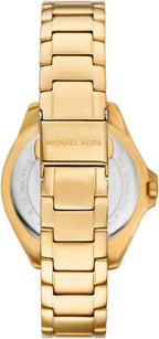 Reloj para mujer Michael Kors Kaycie, pulsera de acero inoxidable y pavé de cristales para mujer