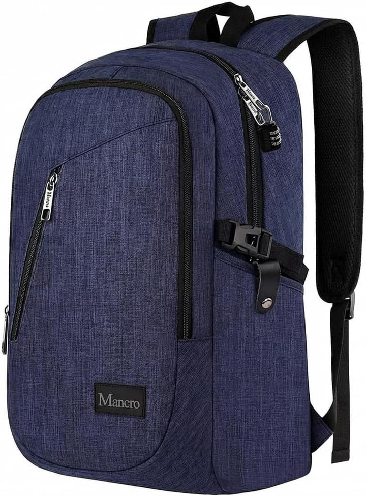 Mancro Mochila para laptop de negocios de 17.3 pulgadas para viajes...