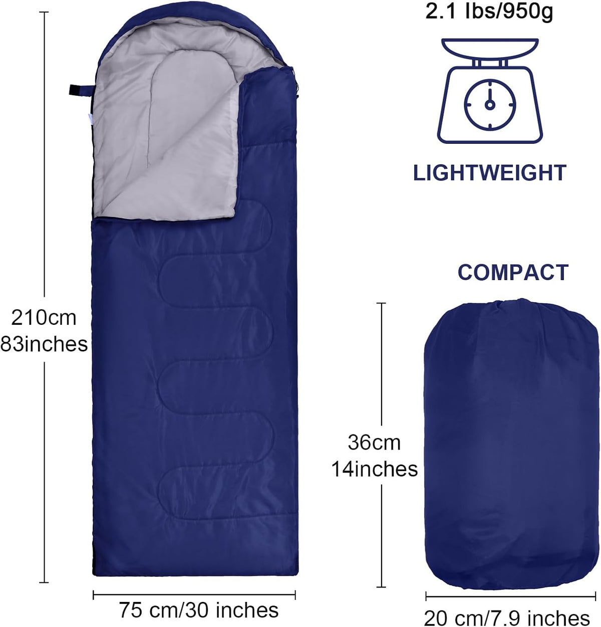 4 Piezas Sacos de Dormir al Por Mayor para Donación a Personas Sin Hogar, Refugio para Adultos, 0 Grados, Bolsas de Mochila Impermeables con Saco de Compresión para Clima Frío, Emergencia