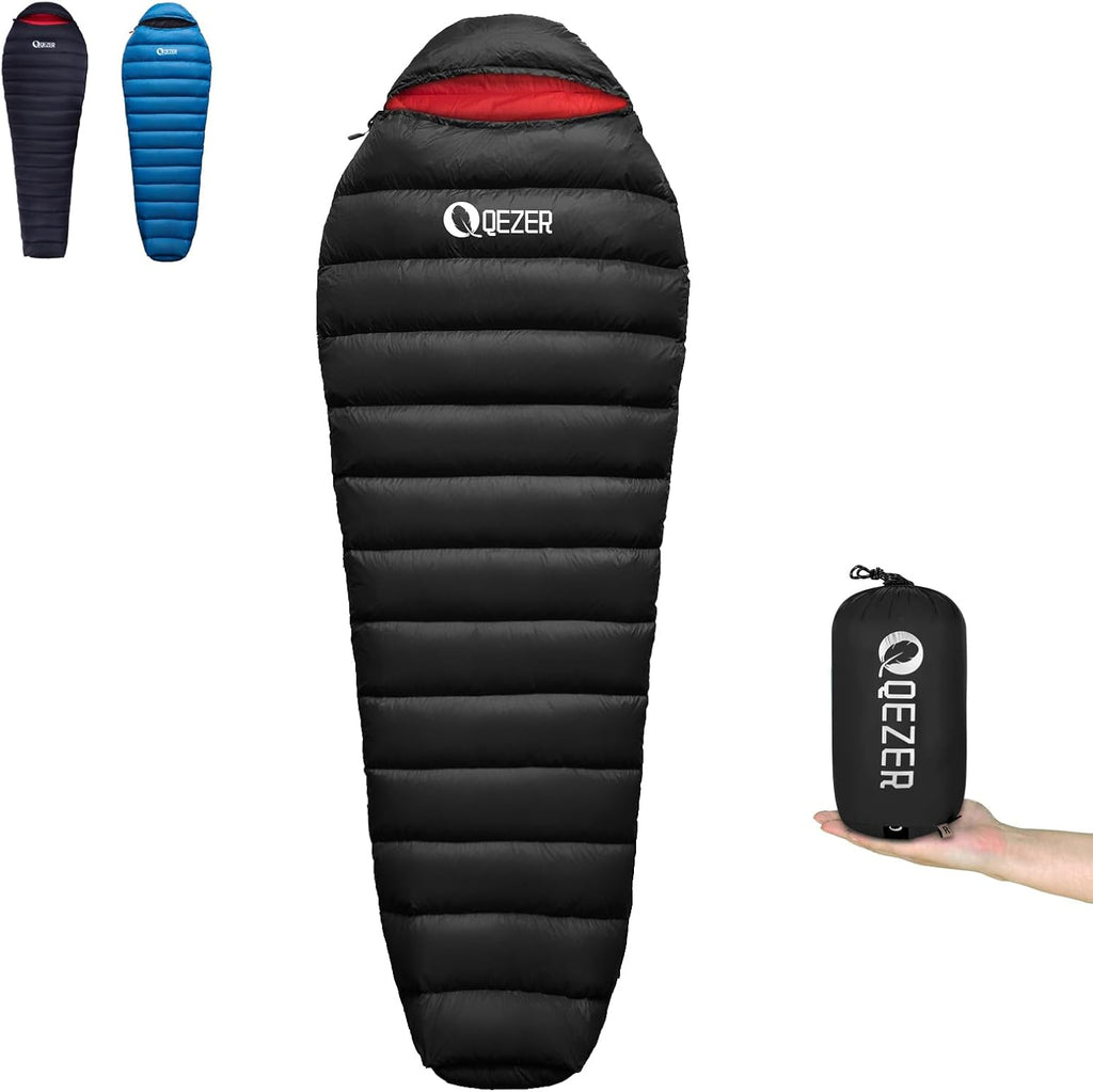 Saco de Dormir para Adultos 0 Grados - Trekking con Clima Frío