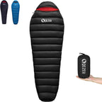 Saco de Dormir para Adultos 0 Grados - Trekking con Clima Frío