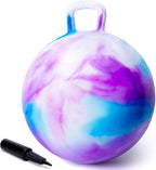 Paquete de 2 18 bolas de tolva, juego de bolas hinchables rojas de nube y Papá Noel con asa, bomba y pinzas para el cabello, juguetes inflables para niños de 3 a 8 años