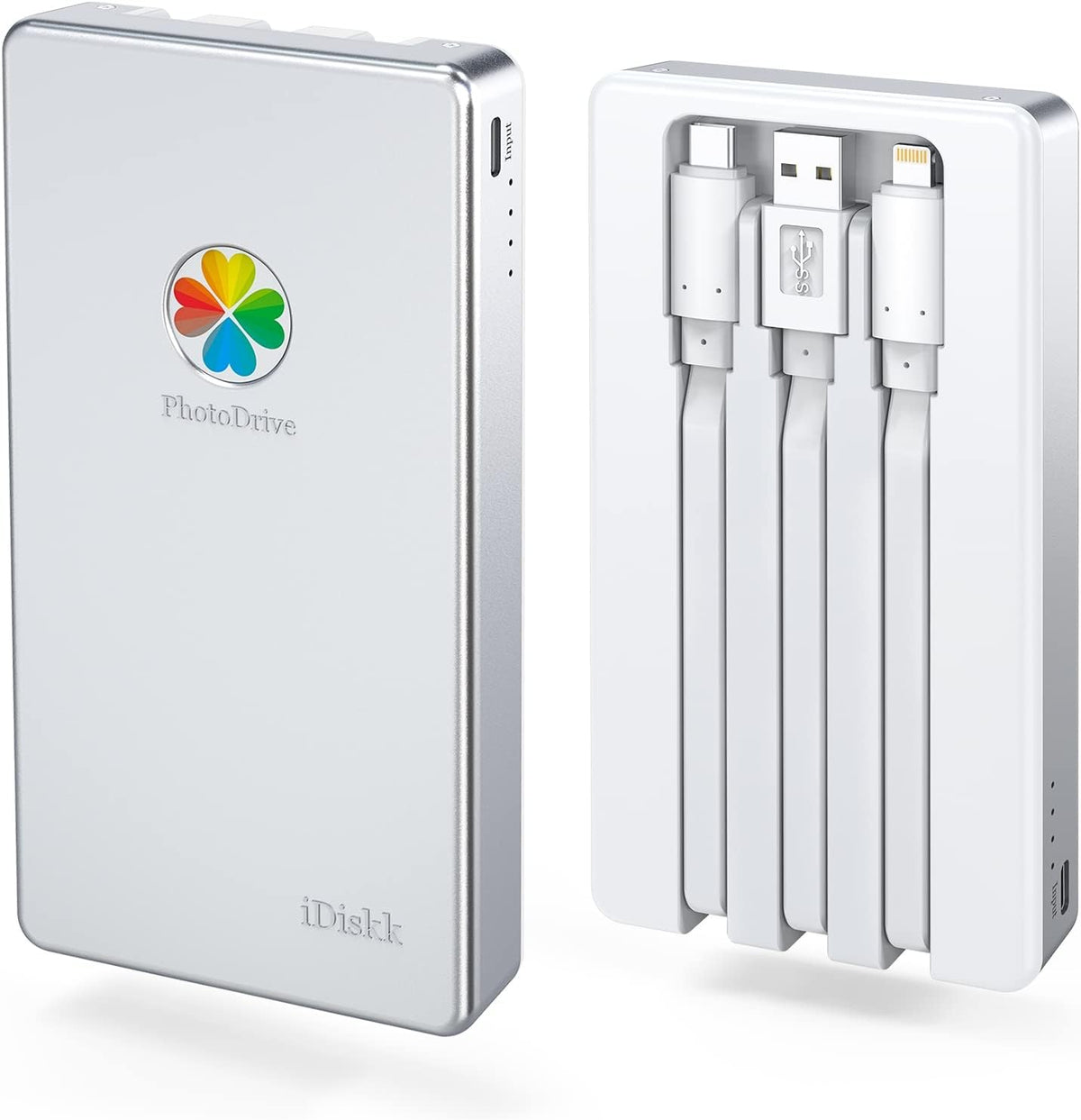 iDiskk Disco duro externo certificado App-le de 4 TB para iPhone iP...