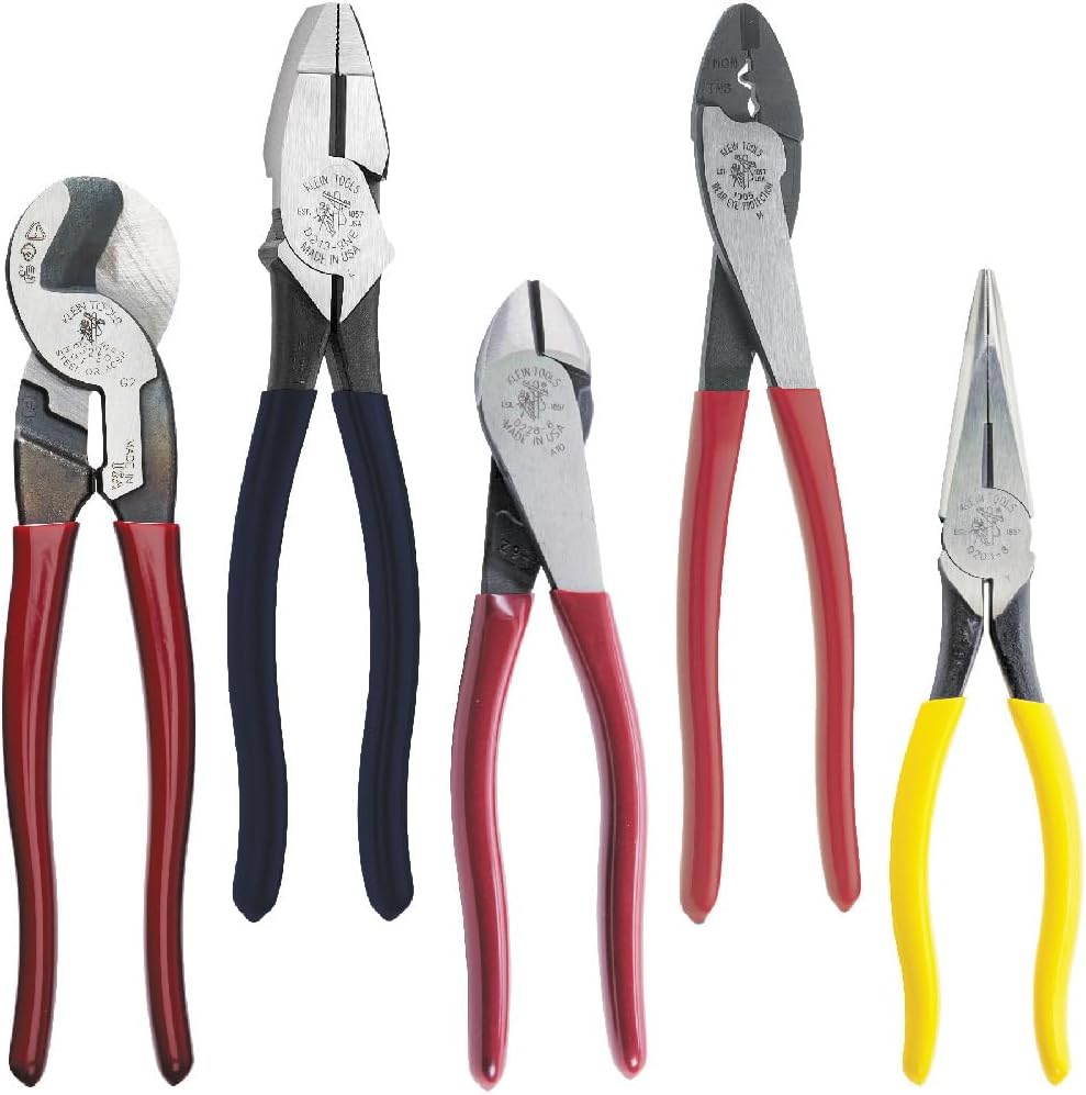 Klein Tools 80087 Kit de alicates sumergidos, 5 piezas