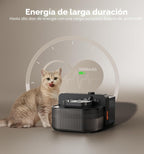 FEELNEEDY Inalámbrico ninguna fuente de agua del gato de los filtros