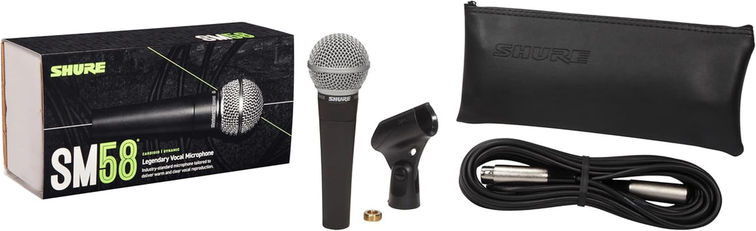 Micrófono SHURE, Negro