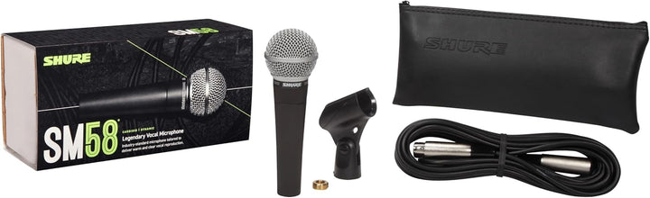 Micrófono SHURE, Negro