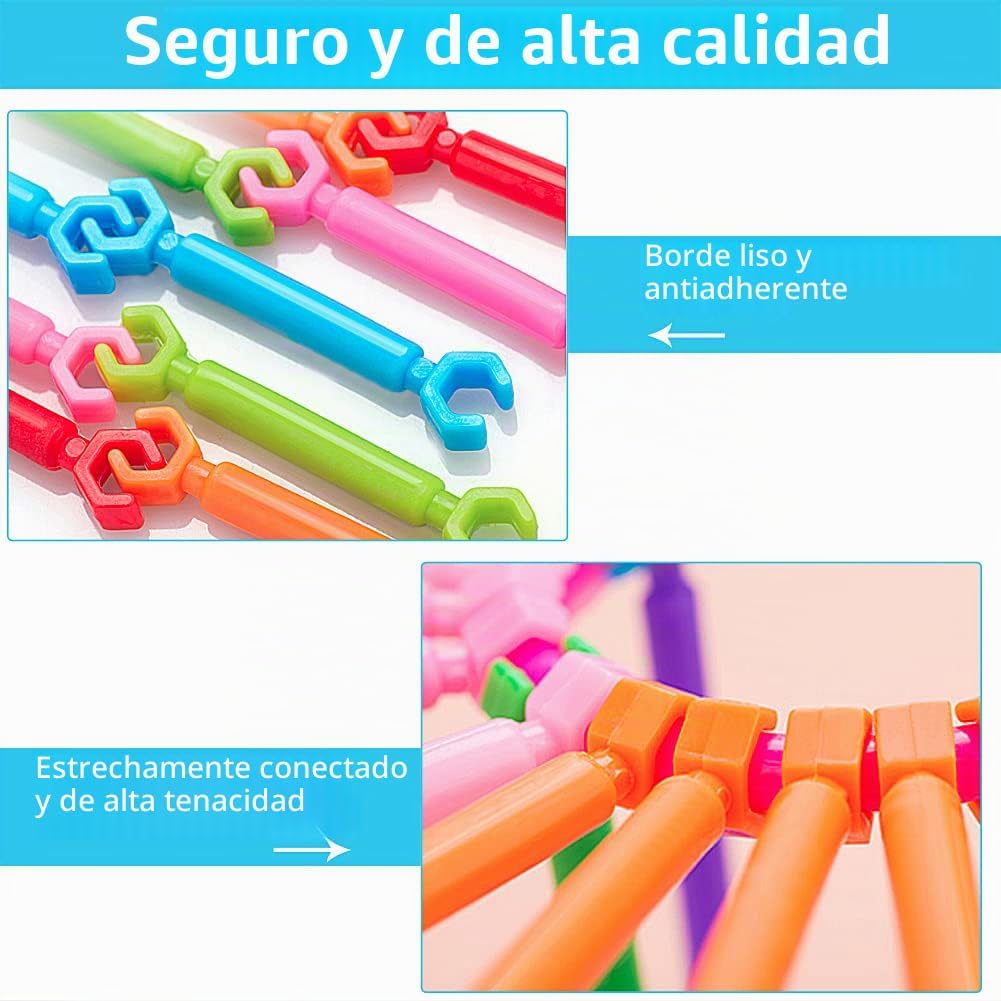 Juboury 1054pcs juguete de construcción bloques de construcción barras