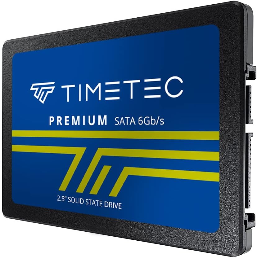 Timetec 512GB SSD 3D NAND SATA III 6Gb\/s de 2,5 pulgadas 7mm (0,28...