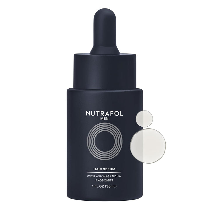 Nutrafol Suero para el cabello para hombre, clínicamente probado pa...