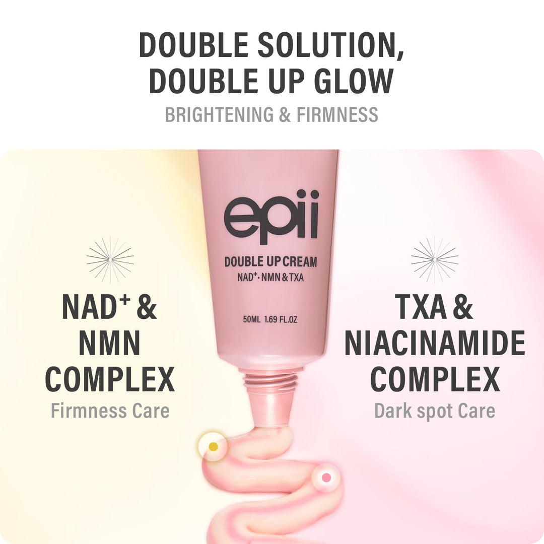 epii Double Up Cream | hidratante facial | NAD NMN | TXA | niacinam...