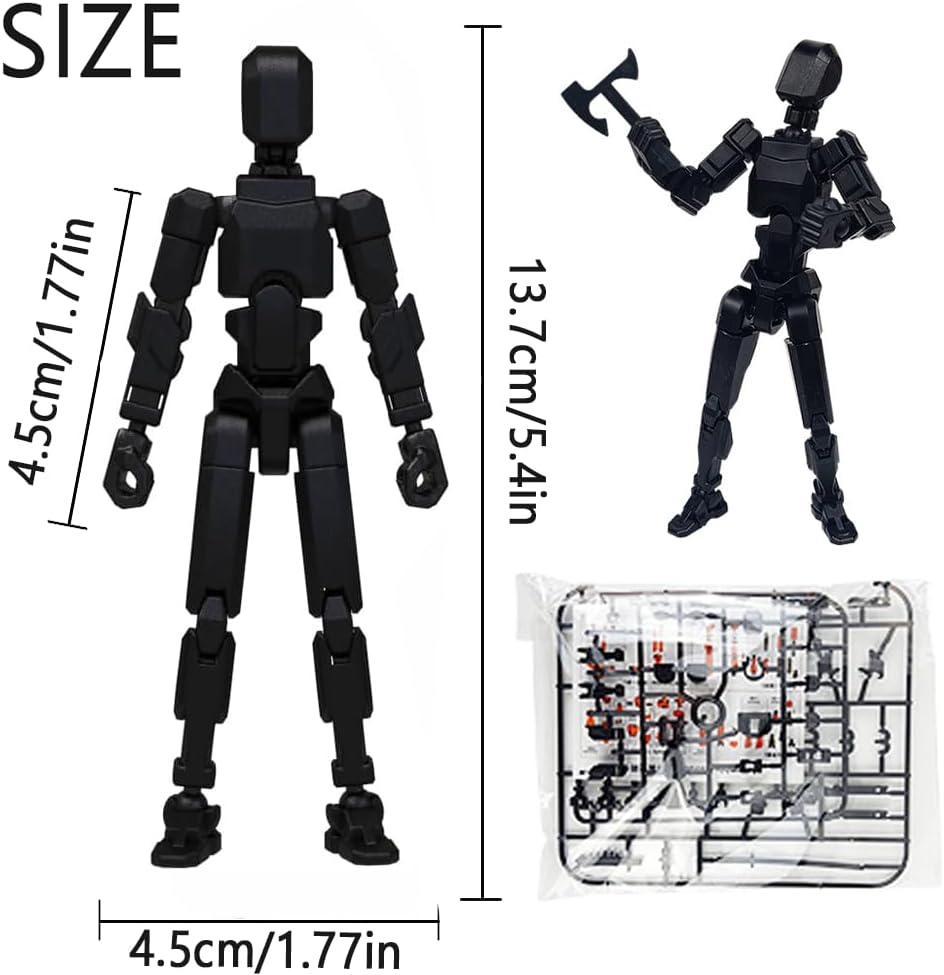 DANONI Titan13 Figura de Acción, Lucky Robot 13 Figuras de Acción,...