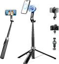 Trípode magnético para teléfono de 70 pulgadas, trípode para selfie stick para iPhone MagSafe y cámara