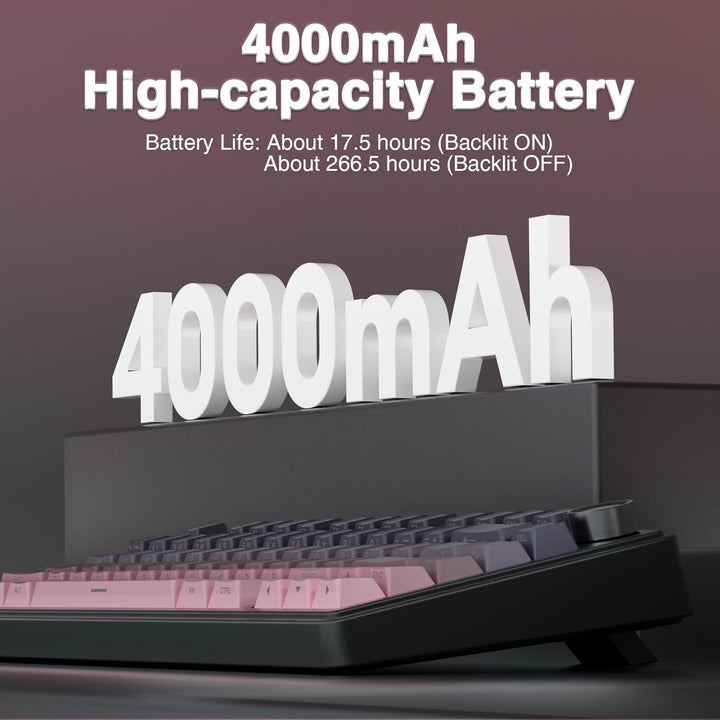 AULA F75 Pro Teclado mecánico inalámbrico, teclado personalizado in...