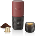 WACACO Pixapresso Máquina de café espresso eléctrica y portátil (rojo