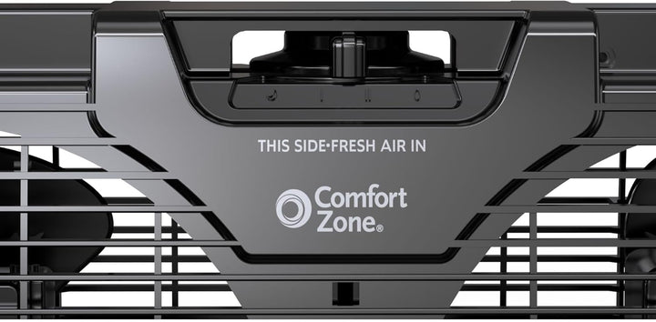 Comfort Zone Ventilador de ventana para dormitorio, ventiladores du...