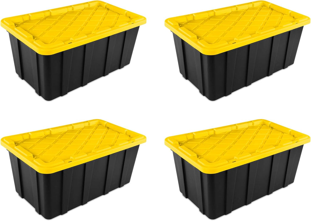 Sterilite Bolsa de almacenamiento industrial con tapas para garaje, 38