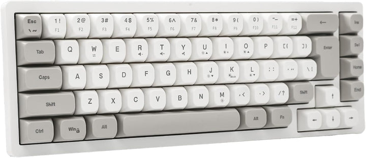 Teclado de memoria para juegos RGB con cable. 65% Mini teclado de c...