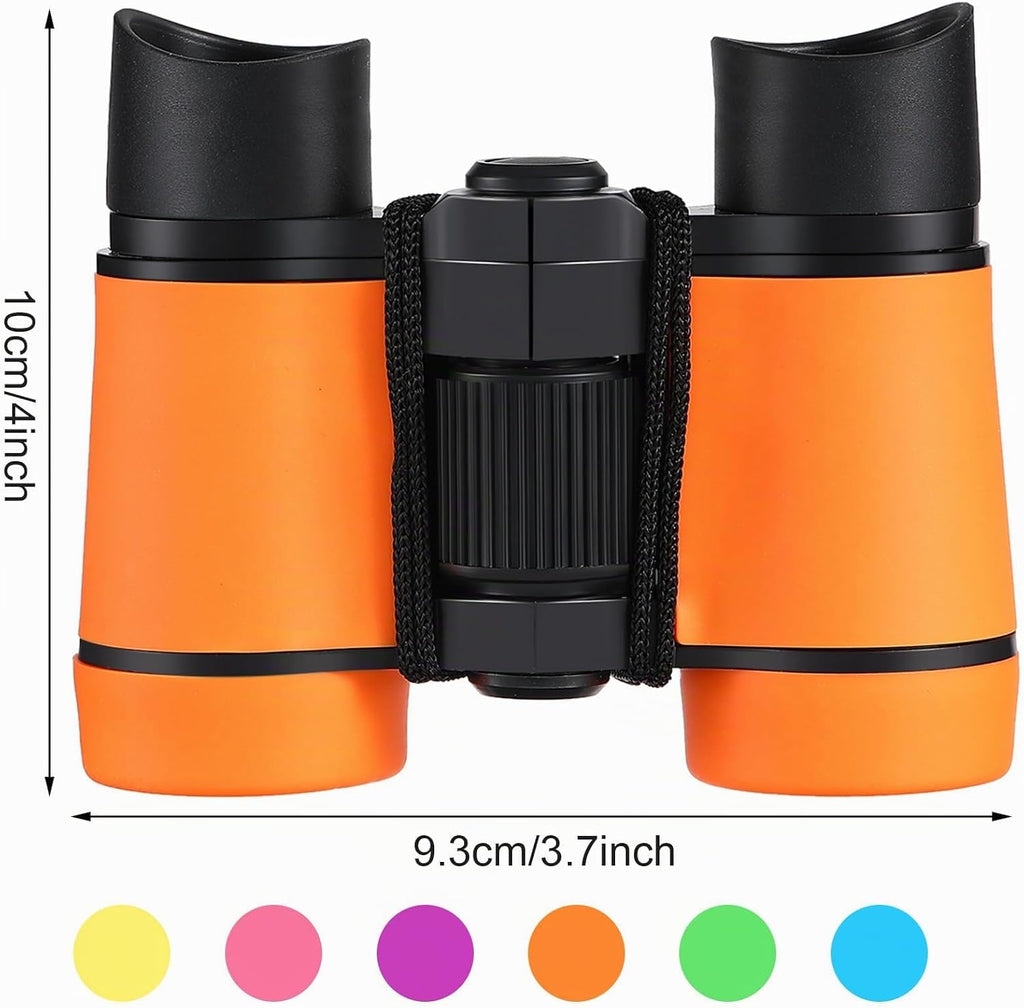 Yunsailing - Binoculares compactos prueba de golpes, 12 unidades, multicolor