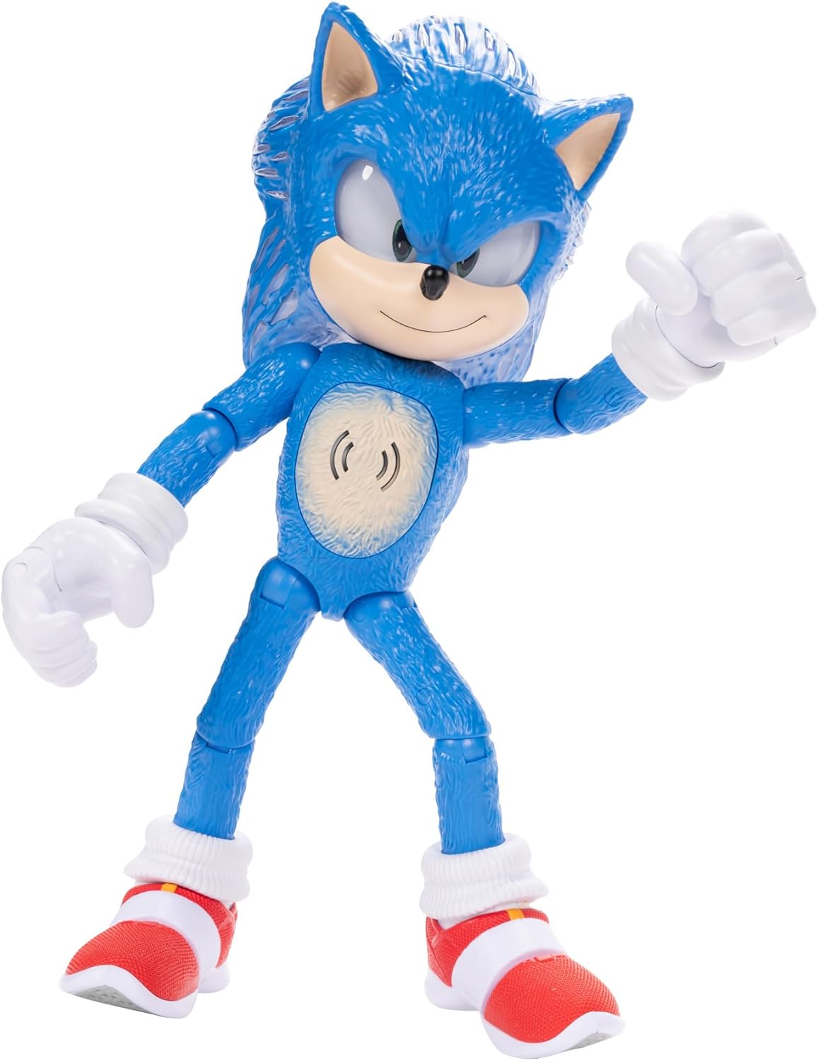 Sonic the Hedgehog 3 figuras Ultimate Talking Sonic de 12 pulgadas,...