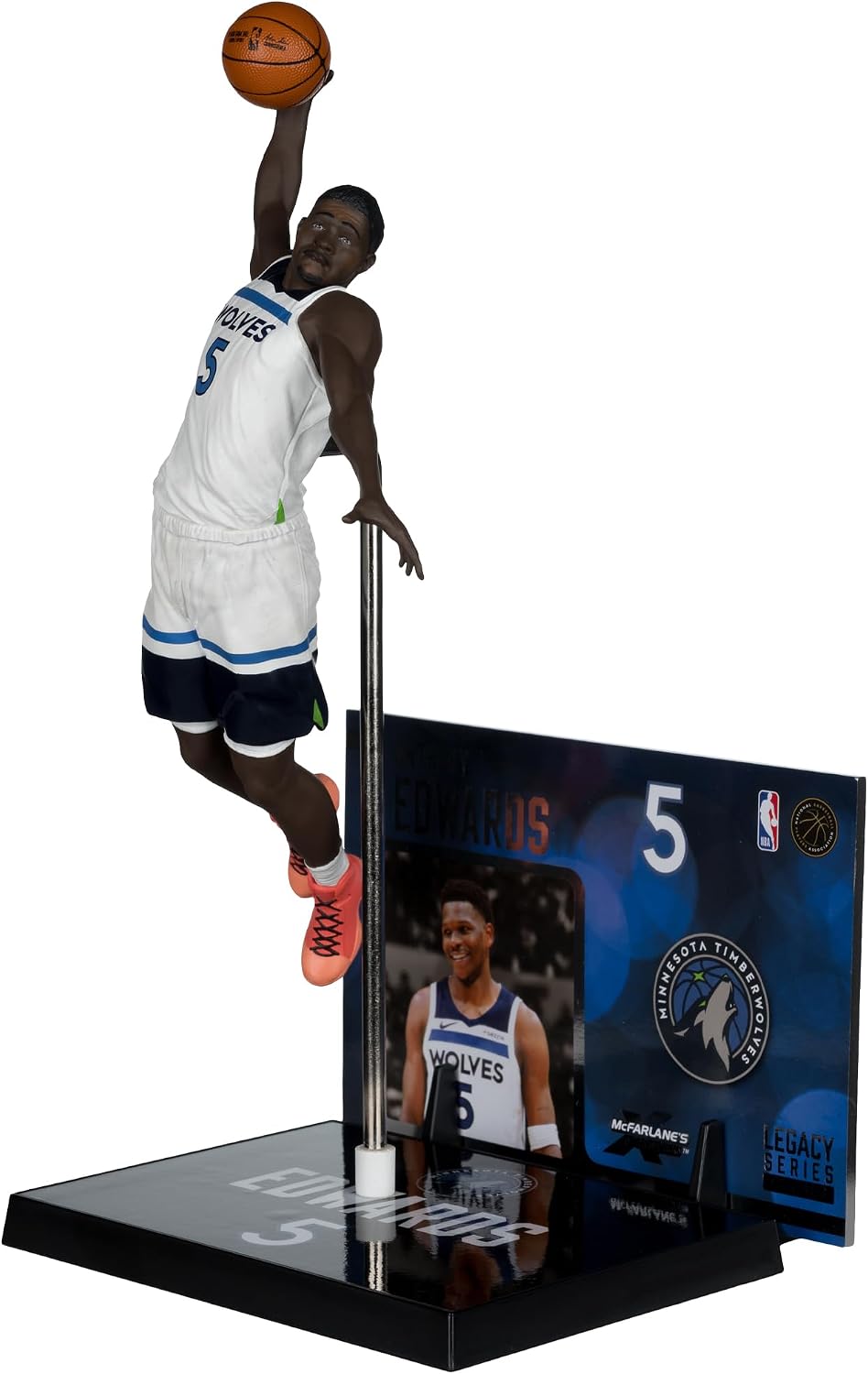 McFarlane Toys - Anthony Edwards (Minnesota Timberwolves) Figura de 7 in Posed McFarlane's SportsPicks