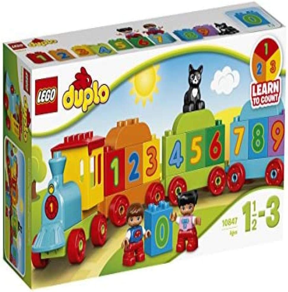 LEGO Duplo, mi primer tren de números 10847, de preescolar