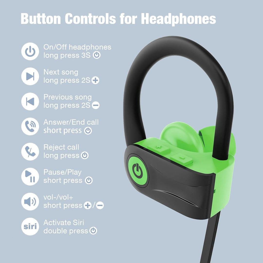 Boean Auriculares Inalámbricos para Entrenamiento Auriculares Bluet...