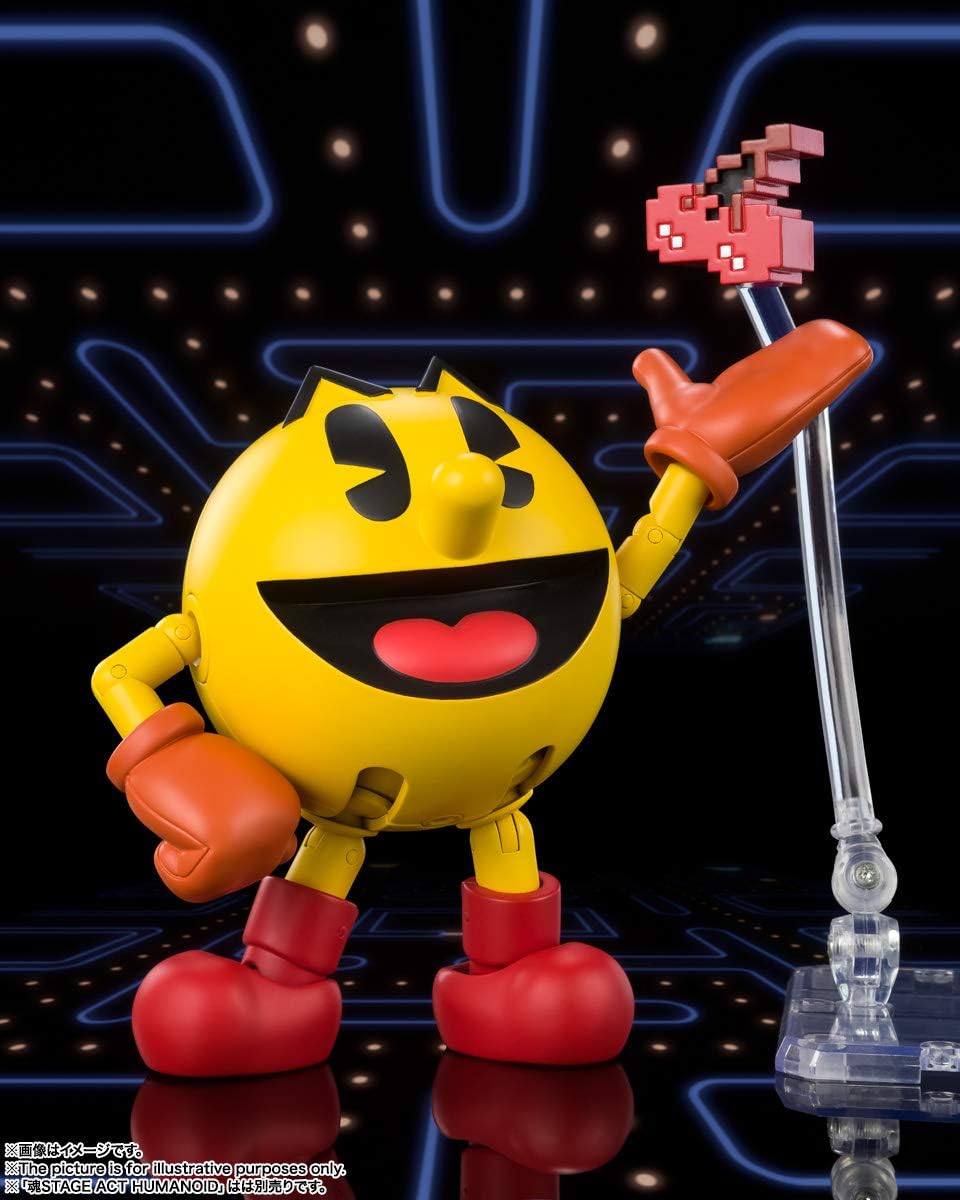 TAMASHII NATIONS - Figura de acción Pac-Man, Bandai Spirits S.H.Fig...
