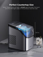 GoveeLife Máquina de hielo inteligente, 9 cubos de hielo en 6 minutos