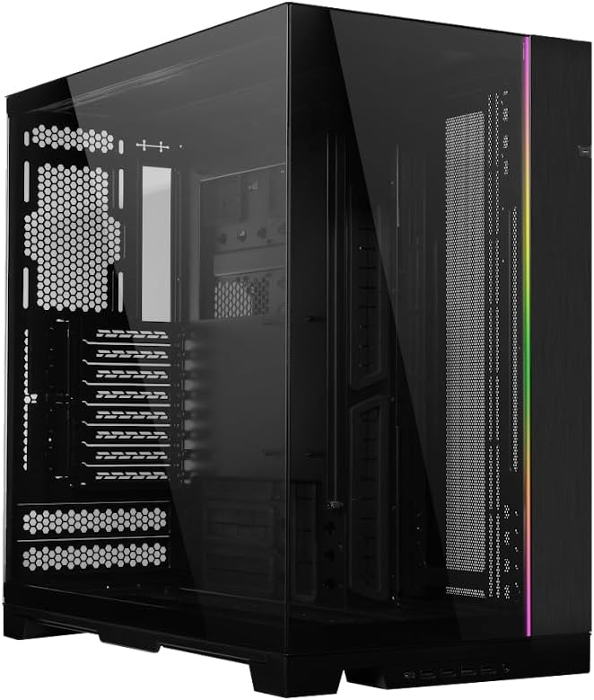Lian Li Dynamic EVO XL - Hasta 280mm E-ATX Placa base - Tiras de il...