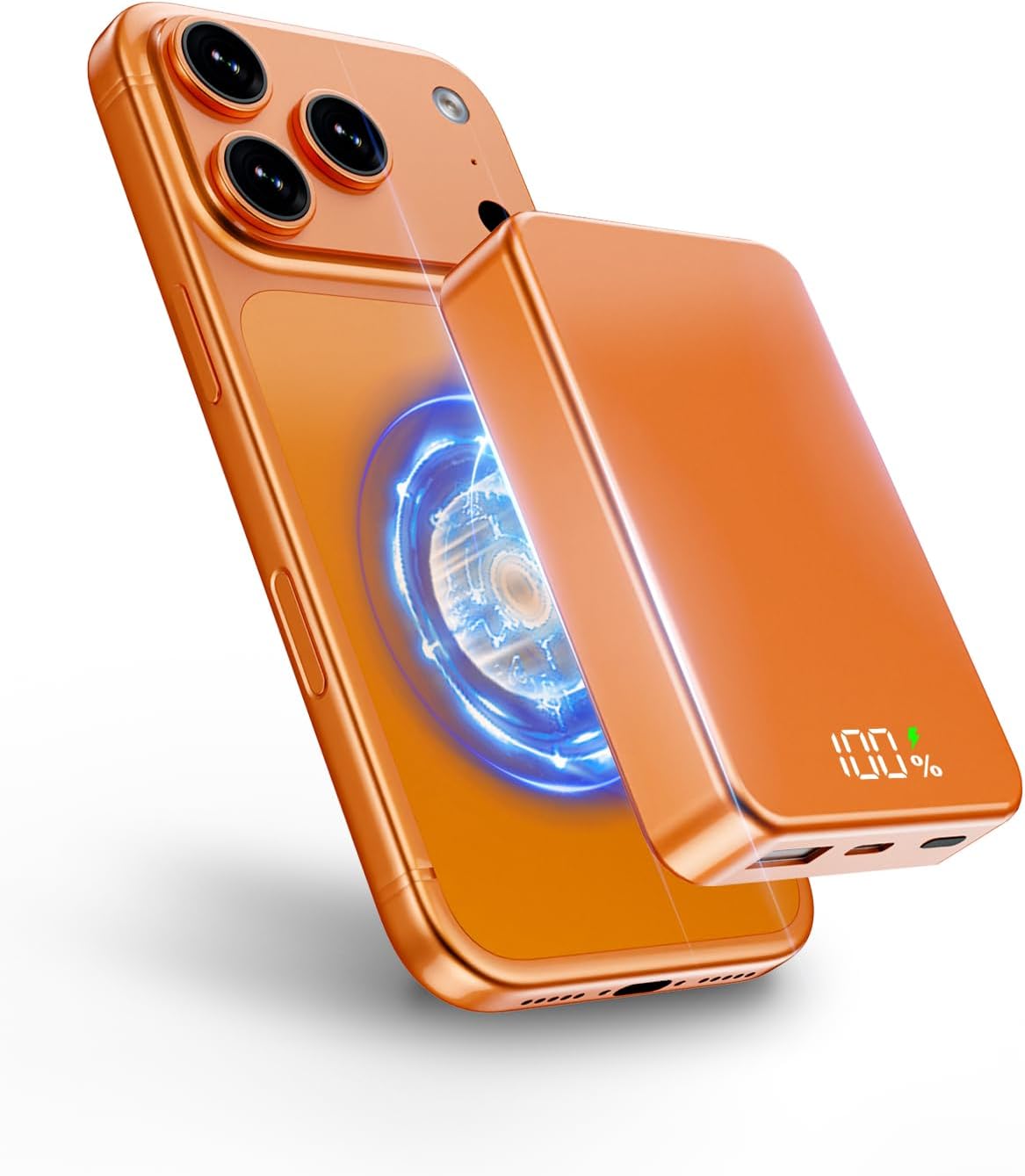 ZIKIHAA Banco de energía magnético de 26800 mAh para cargador portá...