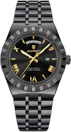 Poedagar Reloj de negocios para hombre, clásico de la semana, fecha, impermeable, luminoso, reloj de pulsera para hombre, acero inoxidable, moda de cuarzo, relojes masculinos