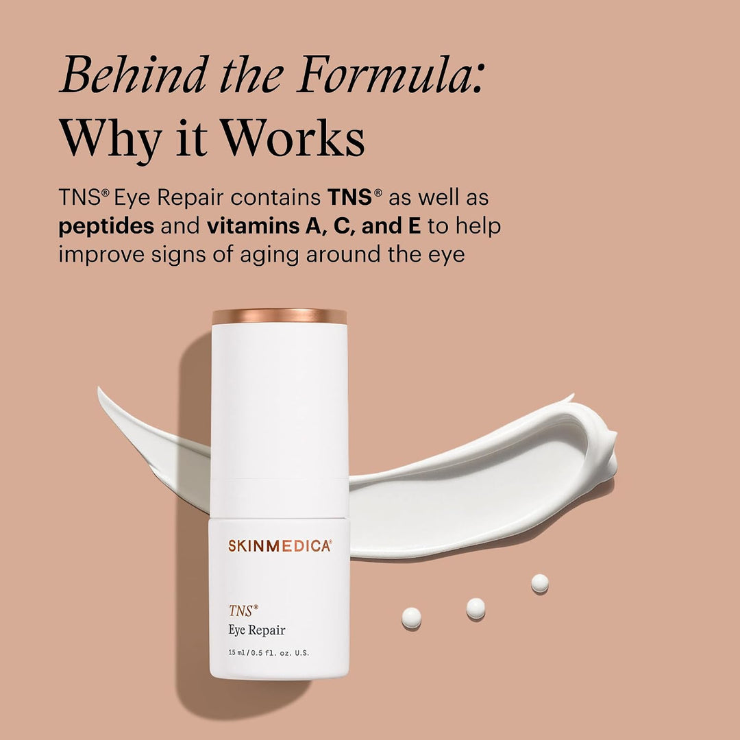 SkinMedica TNS Eye Repair - Hidratante hidratante debajo de los ojo...