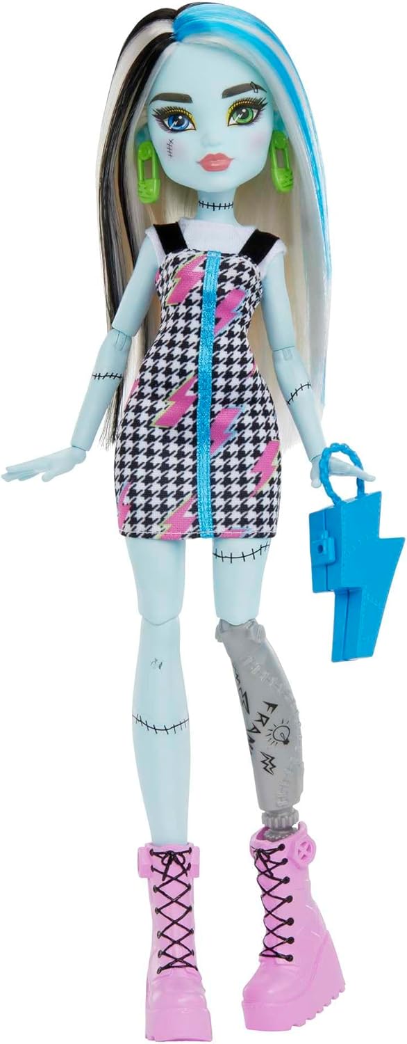Monster High La muñeca Frankie cuenta con más de 10 articulaciones...