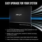 PNY CS900 2TB 3D NAND 2.5" SATA III Unidad interna de estado só...