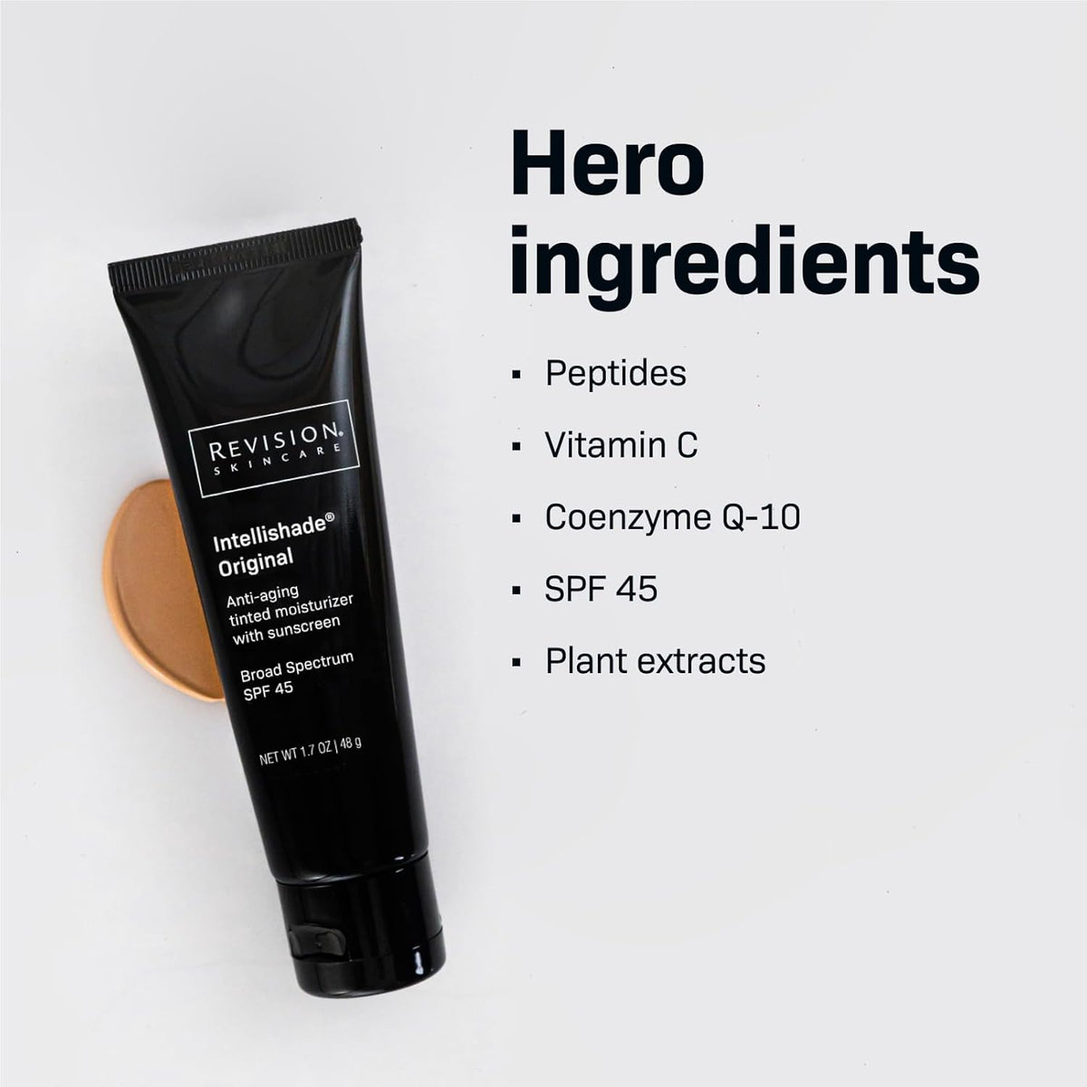 Revision Skincare Intellishade® Original SPF 45, Anti-Aging Tinted...