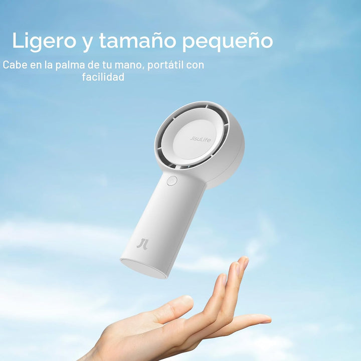 JISULIFE Ventilador Turbo Portátil de Mano [16H Tiempo Máximo de En...