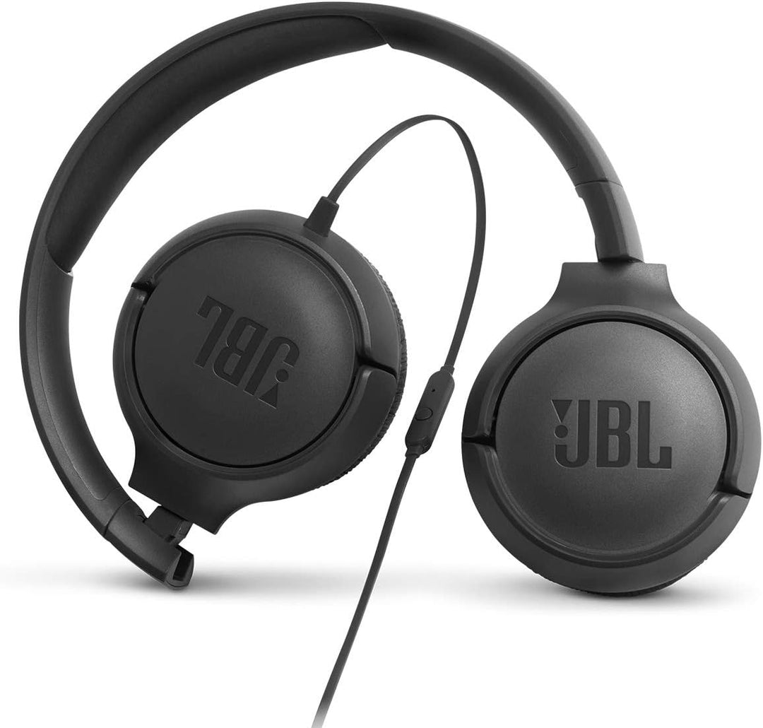 JBL Tune 500 - Auriculares con cable en la oreja, sonido JBL Pure B...