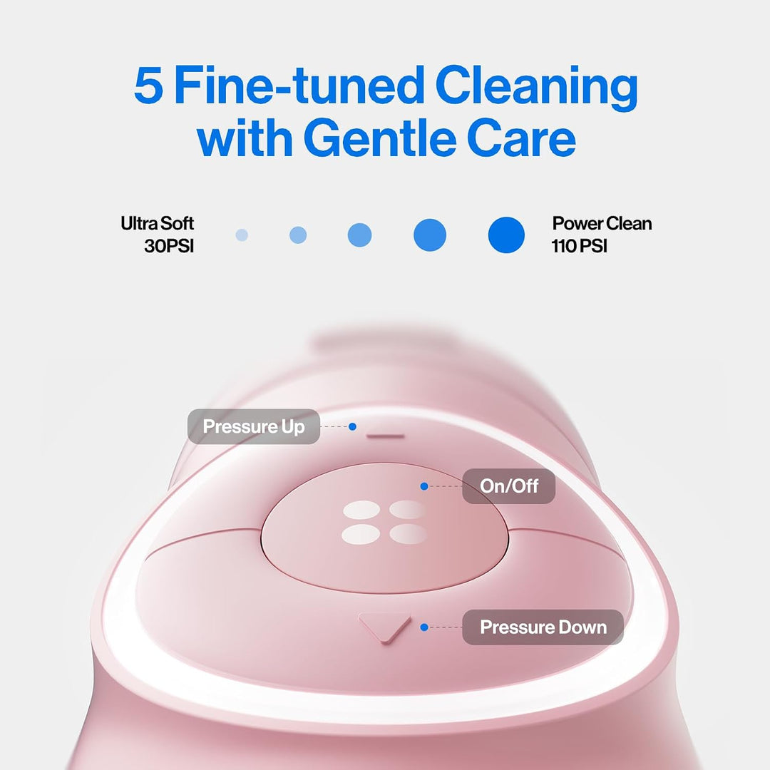 usmile C30 - Hilo dental de agua inalámbrico, flujo continuo de alt...