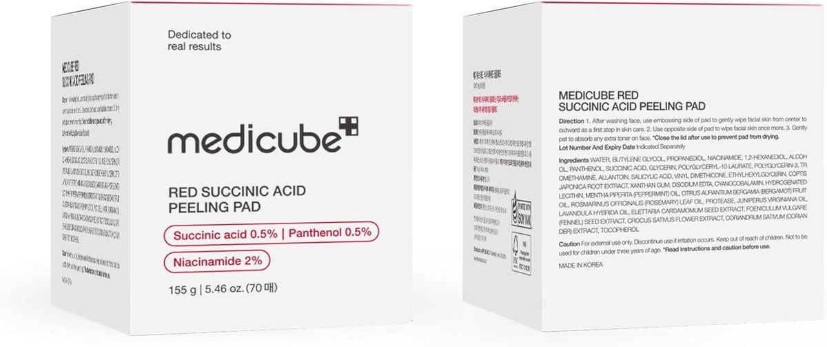 medicube Toner Pads - Almohadilla de pelado facial de