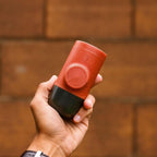 WACACO Minipresso GR2, cafetera portátil compatible con café molido, máquina de café expreso de 18 bares, funciona manualmente (arcilla de cobre)