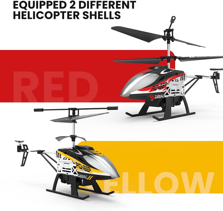 DEERC Helicóptero de control remoto DE52, helicópteros RC de retenc...