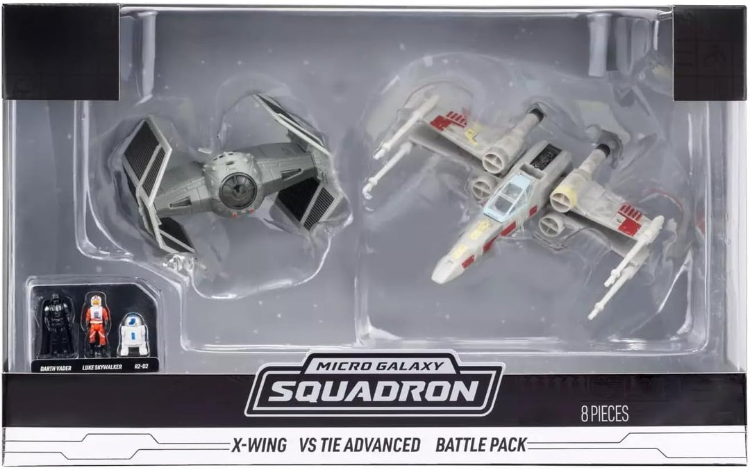 Micro Galaxy Squadron X-Wing vs TIE Advanced Battle Pack