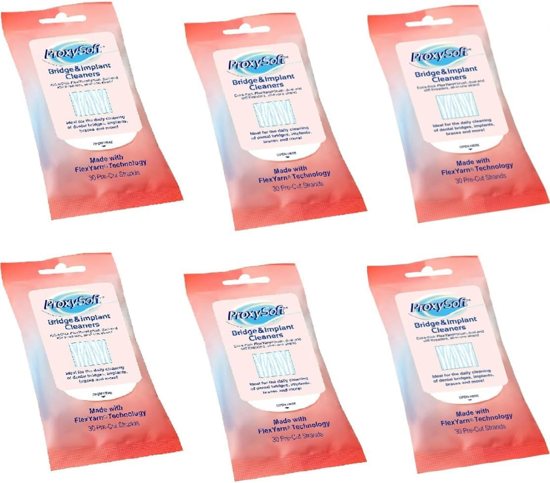 Proxysoft Hilo dental para puentes e implantes 6 paquetes \u2013 En...