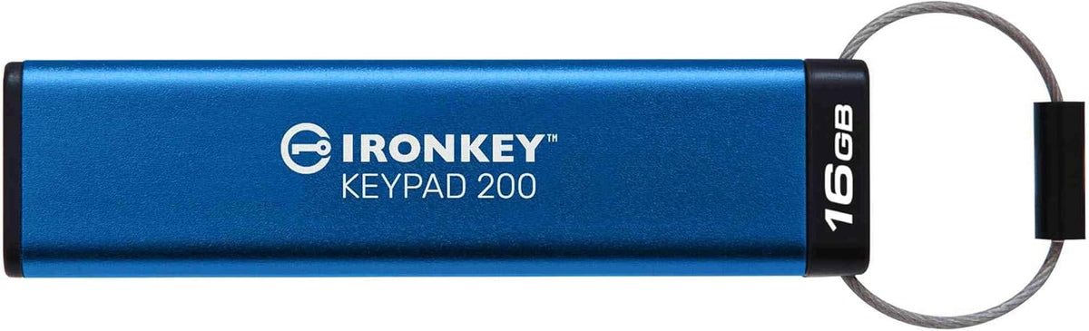 Kingston Ironkey Keypad 200 16GB USB cifrado | Teclado alfanumérico...