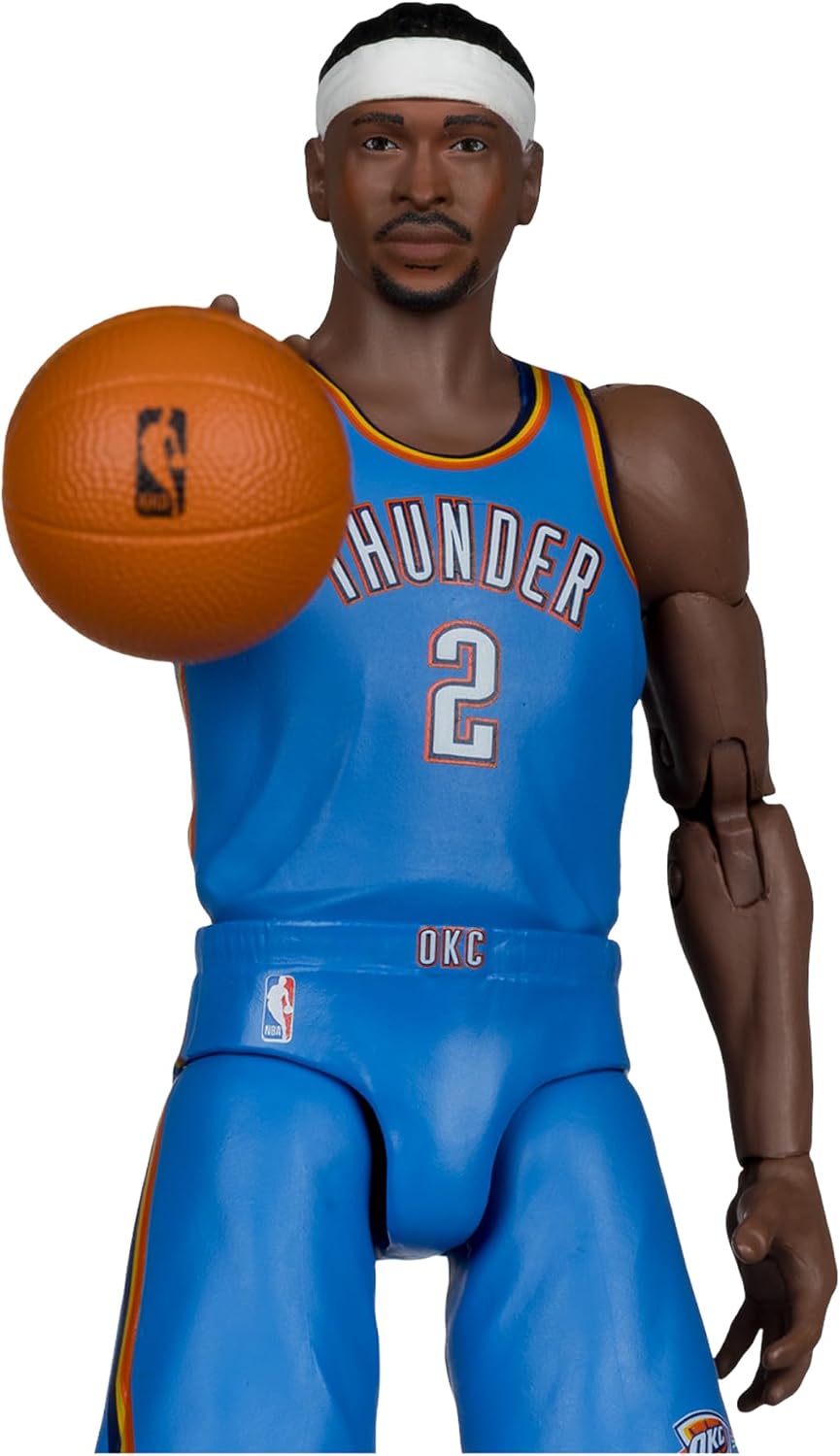 McFarlane Toys - NBA Shai Gilgeous-Alexander (Oklahoma City Thunder) Figura de acción de 6 pulgadas McFarlane SportsPicks