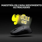 Pulsar Gaming Gears X2H Crazylight - Ratón inalámbrico para juegos, mediano