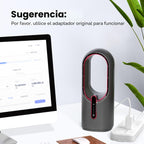 KONSIDEN Ventilador de escritorio sin aspas, ventilador de oficina...