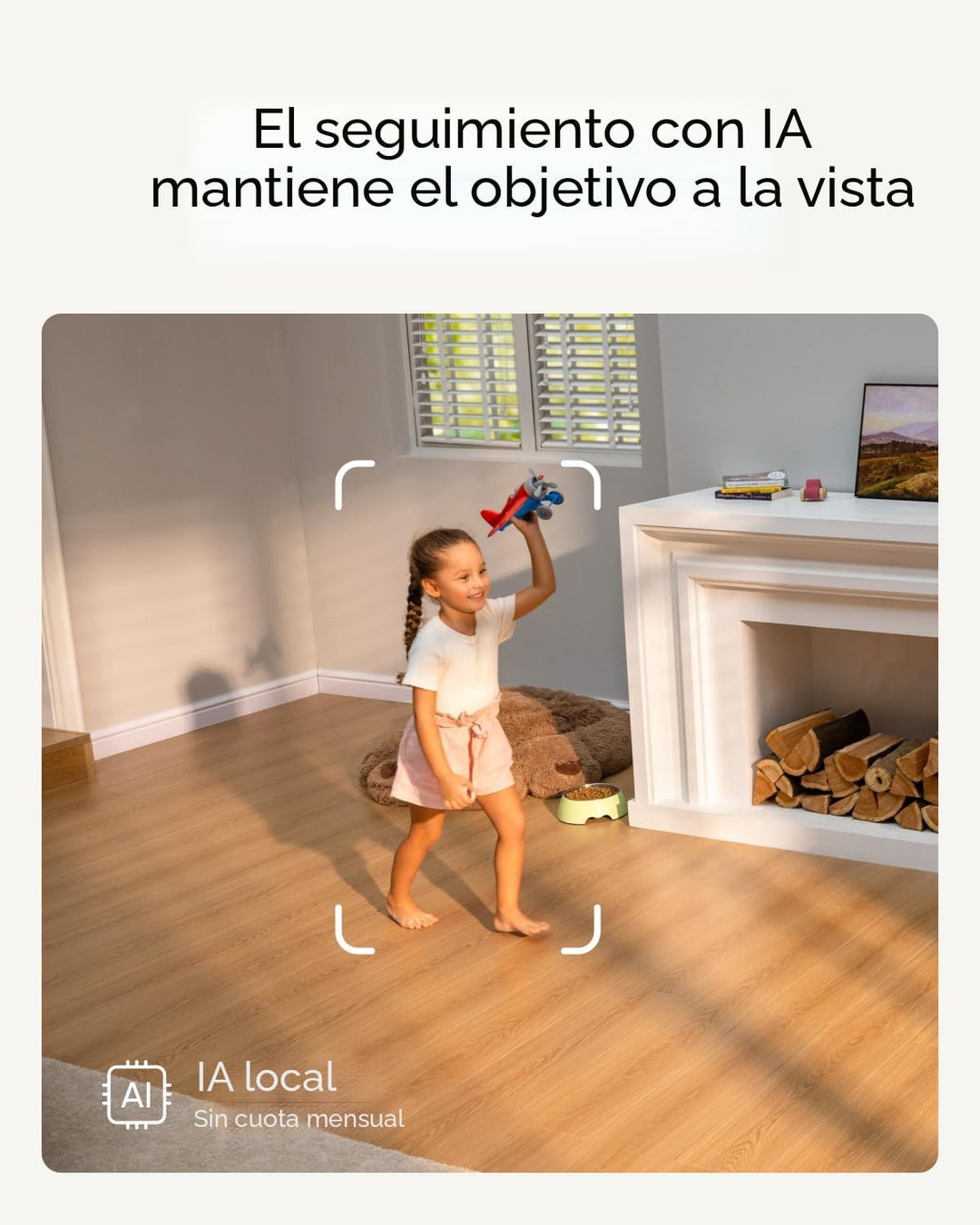 eufy Security Cámara interior S350 cámaras duales cámara